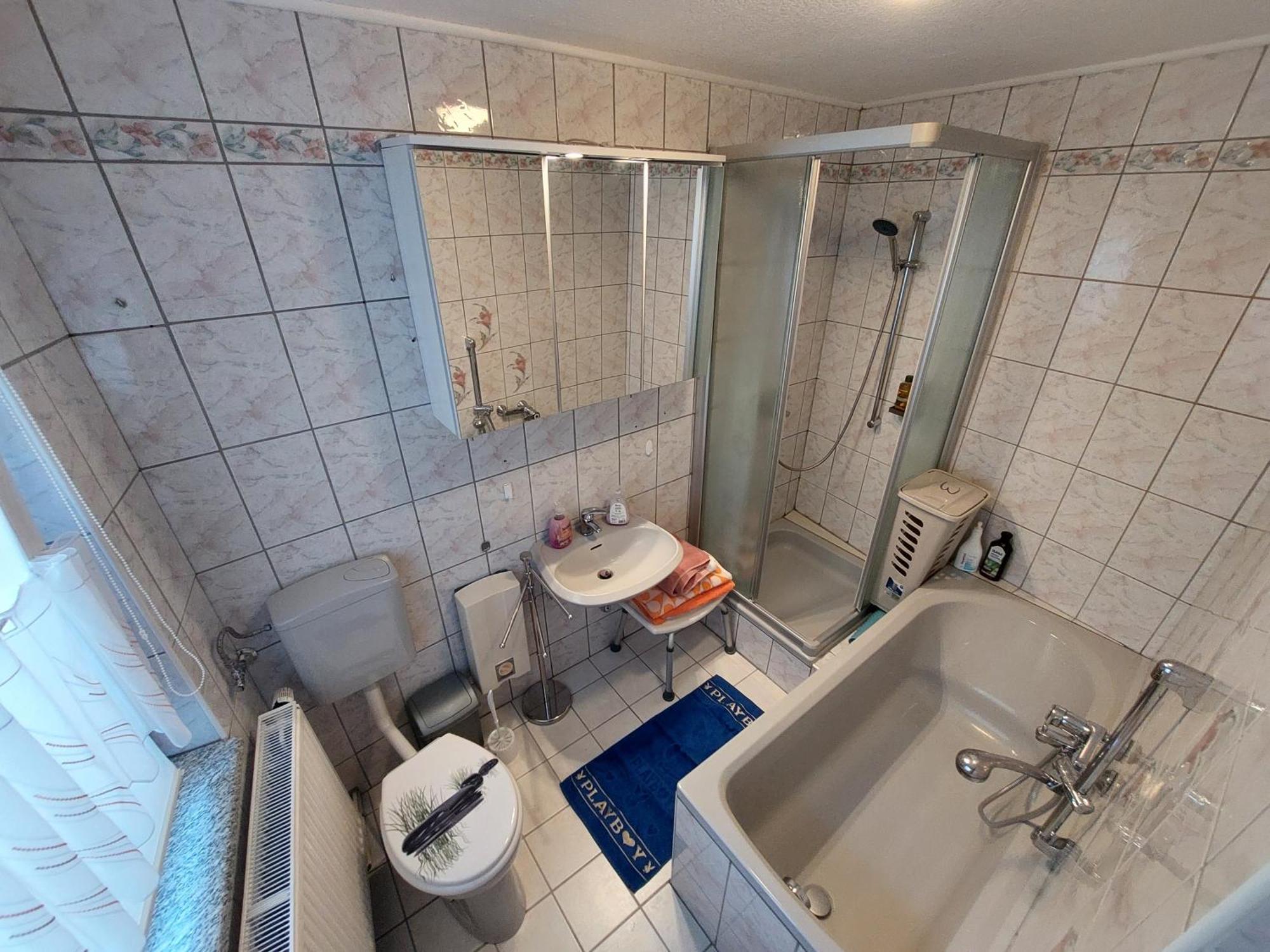 Doppelzimmer 1 Erdgeschoss Salzatal Exteriör bild